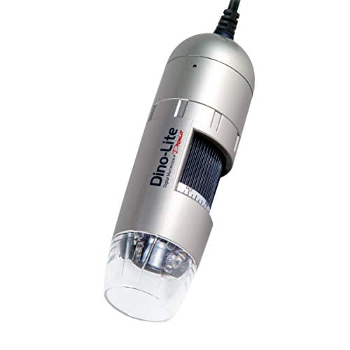 Removable Cap Dino-Lite RCA Digital Microscope AD4112NT 50x 220x Optical Magnification 10x 640x480 Resolution